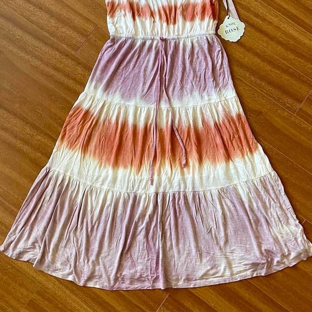 Knox Rose Tie-Dye Boho Midi Dress – Size M - Picture 8 of 8